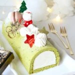 トヨ型のクリスマスレアチーズケーキ